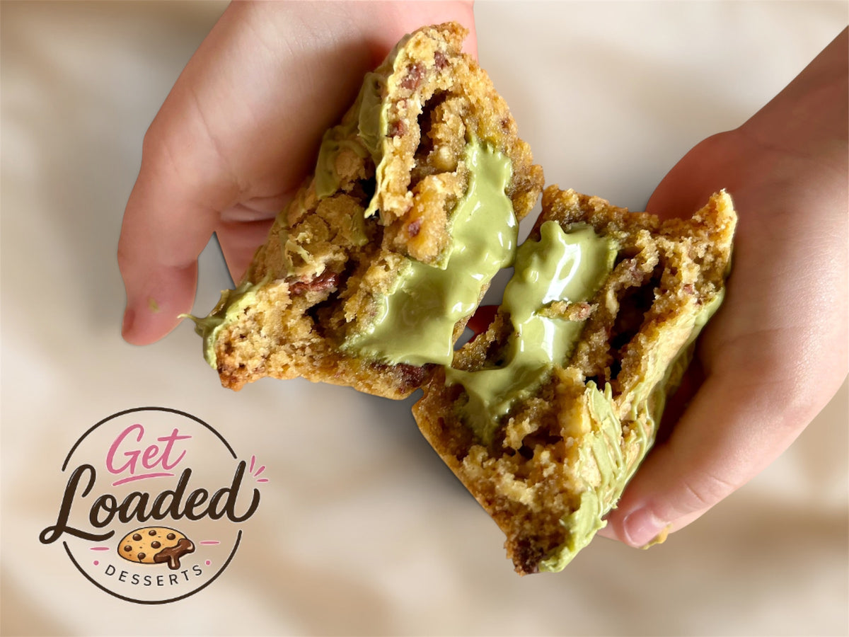 pistachio-cookie-muffin - 120g loaded muffin - Baldivis baked Perth
