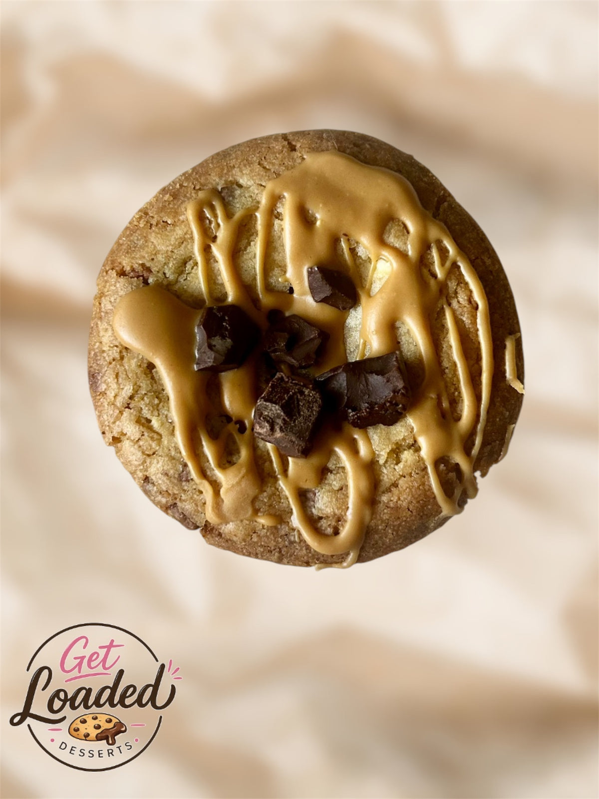 Peanut Butter Cup Cookie Muffin - 120g loaded muffin - Baldivis baked Perth