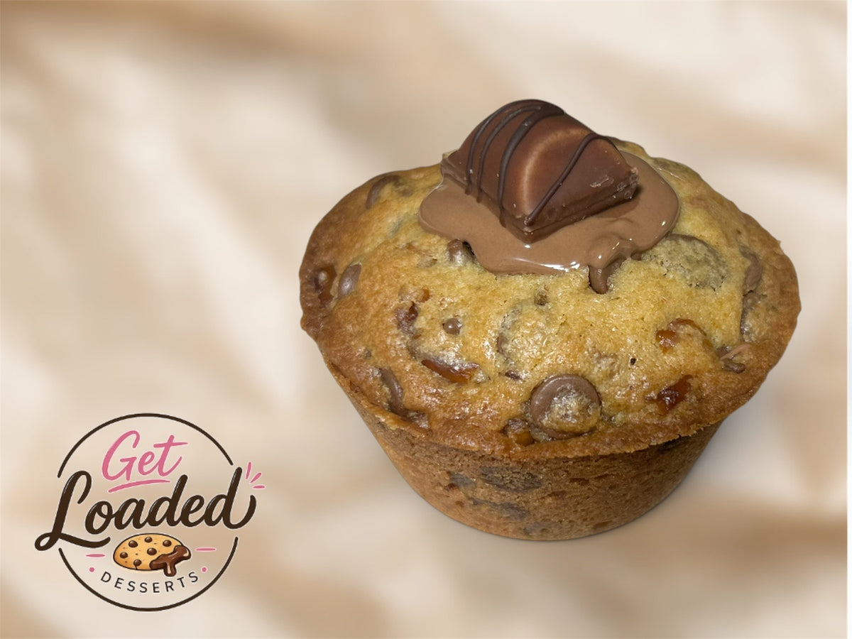 kinder-cookie-muffin - 120g loaded muffin - Baldivis baked Perth