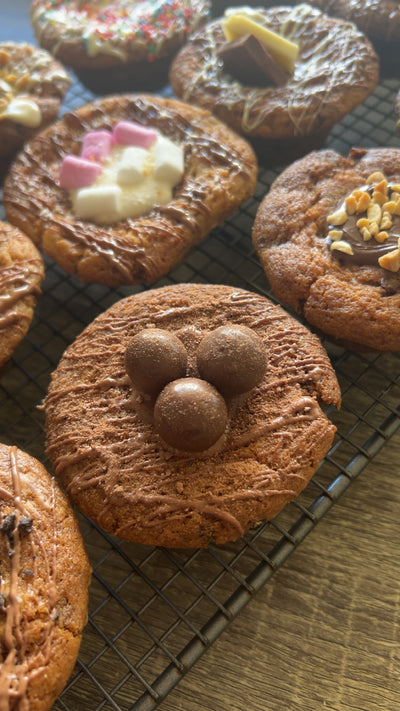 Malt Crunch Cookie Muffin