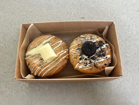 2 pack loaded cookies box - Baldivis baked - Get Loaded Desserts Perth delivery