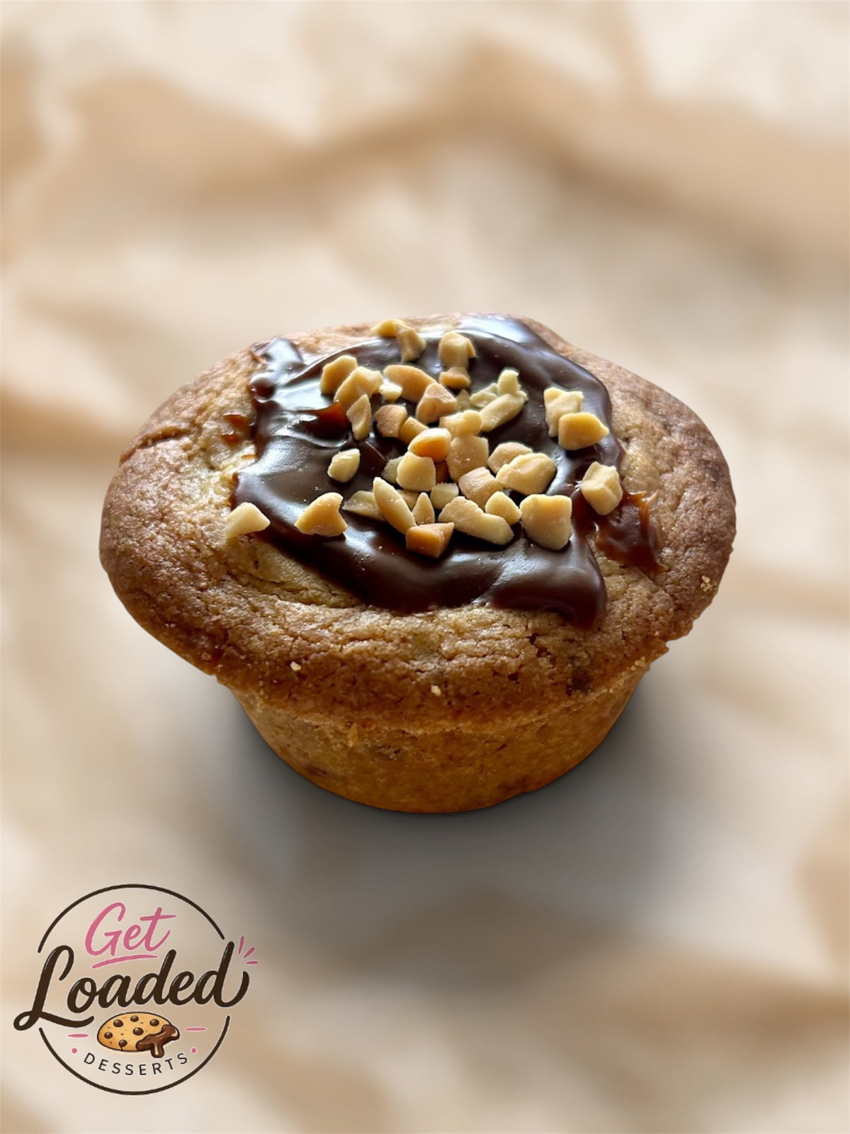 snickers-cookie-muffin - 120g loaded muffin - Baldivis baked Perth