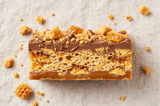 Crunchie Slice - Get Loaded Desserts Baldivis Perth